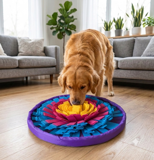 Calm Snuffle Mat – Mental Stimulation & Anxiety Relief for Dogs